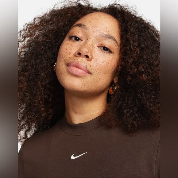 Nike Essential Midi Dress in Brown S - Picture 3 of 7